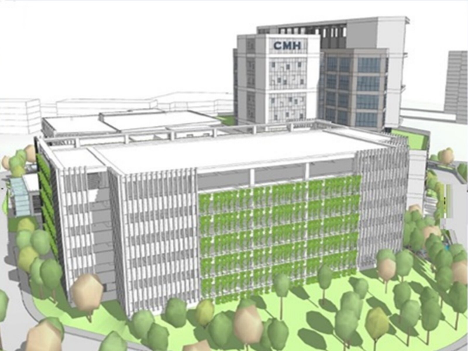 CMH Specialist Hospital West Car Park Block, Seremban