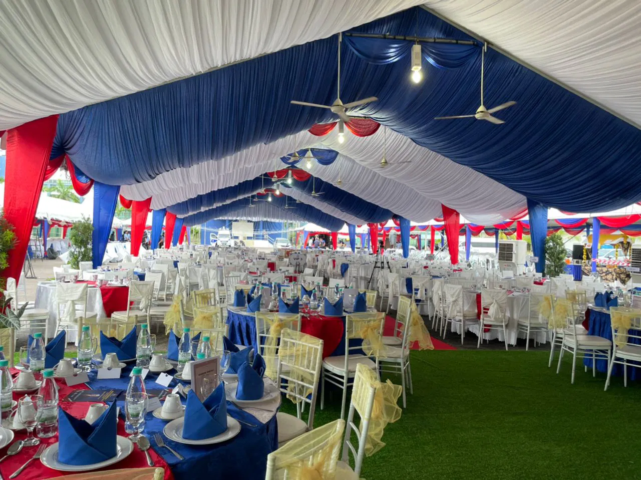 Wedding setup